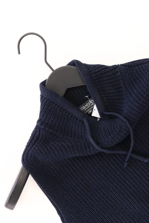 s questo Stricktop Gr. 36 blau aus Baumwolle Angebot – Bild 3