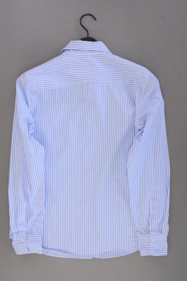 Lawrence Grey Langarmbluse Gr. 42 gestreift blau aus Baumwolle Schn?ppchen – Bild 3