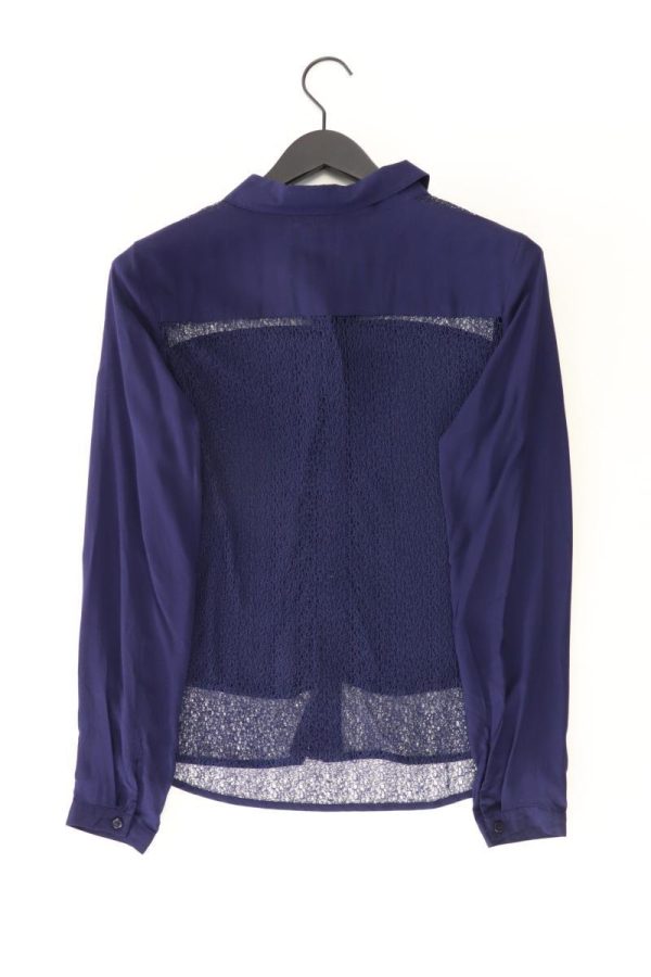Esprit Langarmbluse Gr. 36 blau Jetzt online – Bild 2