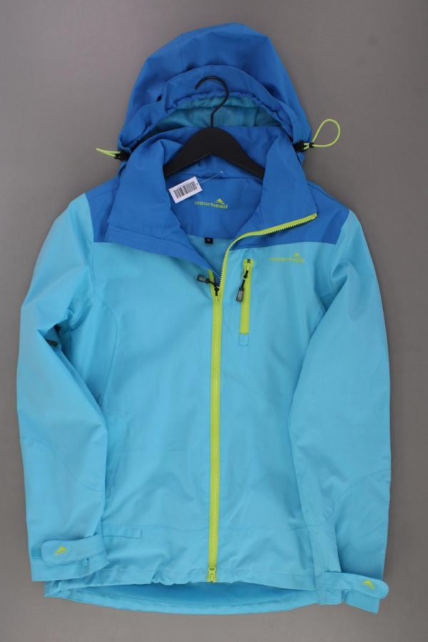 moorhead Kapuzenjacke Gr. 42 blau aus Polyester Schn?ppchen