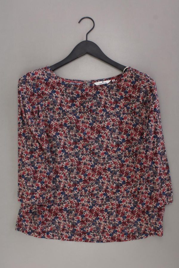 Tom Tailor Regular Bluse Gr. 36 mit Blumenmuster 3 4 Ärmel mehrfarbig Rabatt