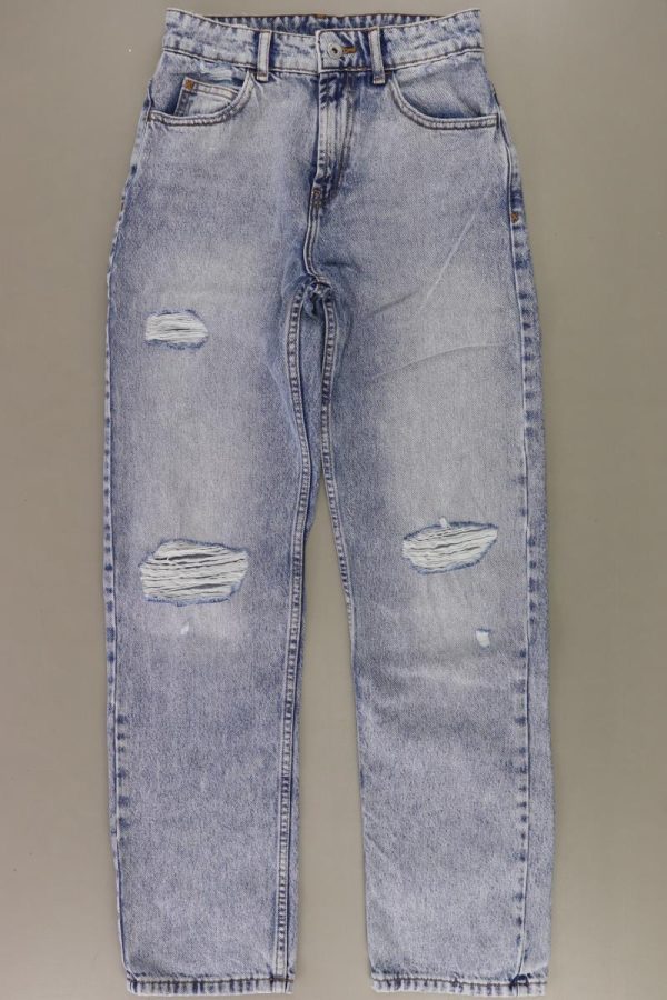 COLLUSION Mom Jeans Gr. W26 blau aus Baumwolle Online-Schn?ppchen