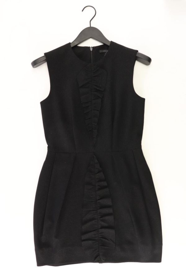 Cos Abendkleid Gr. 36 Ärmellos mit Glitzer schwarz aus Polyester Schn?ppchen