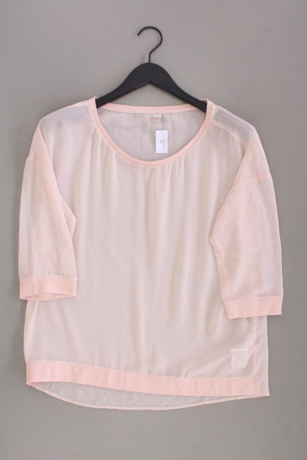 s.Oliver Oversize-Bluse Gr. 38 gepunktet 3 4 Ärmel rosa aus Polyester Im Angebot