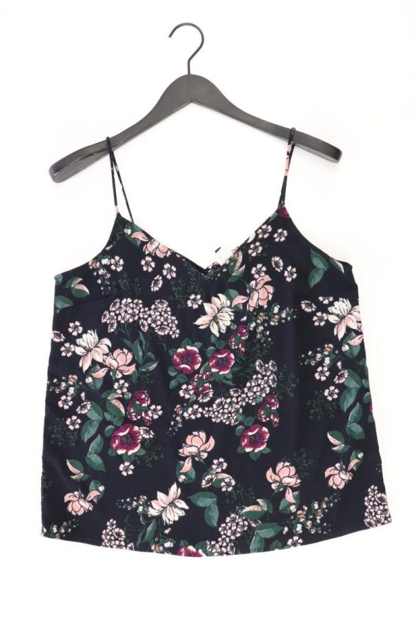 Vero Moda Spaghetti-Top Gr. M mit Blumenmuster schwarz aus Polyester Online-Verkauf