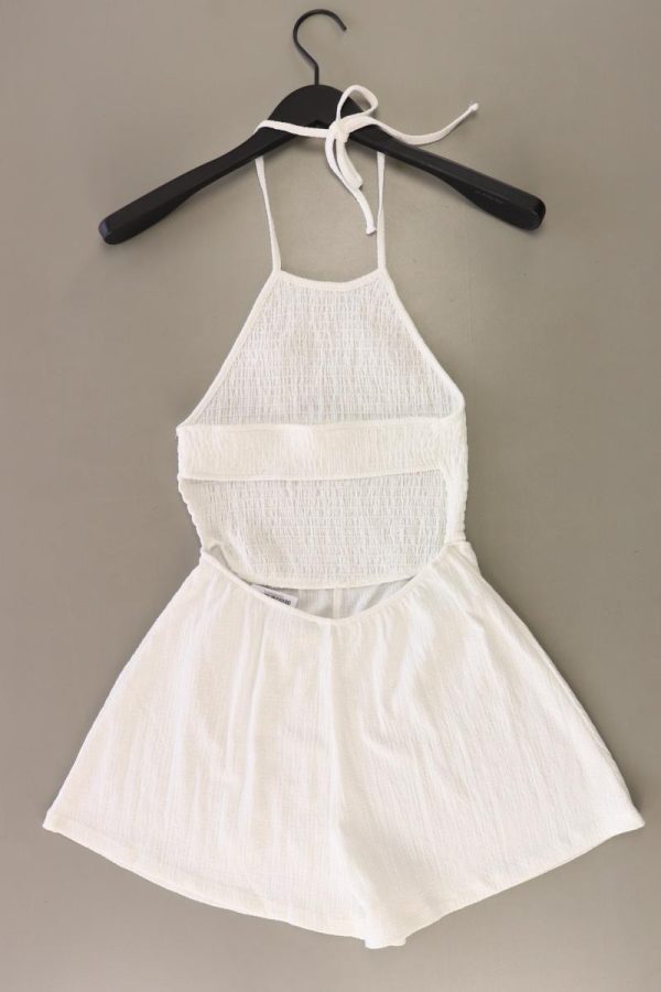 Bershka Playsuit Gr. S weiß Angebot – Bild 2
