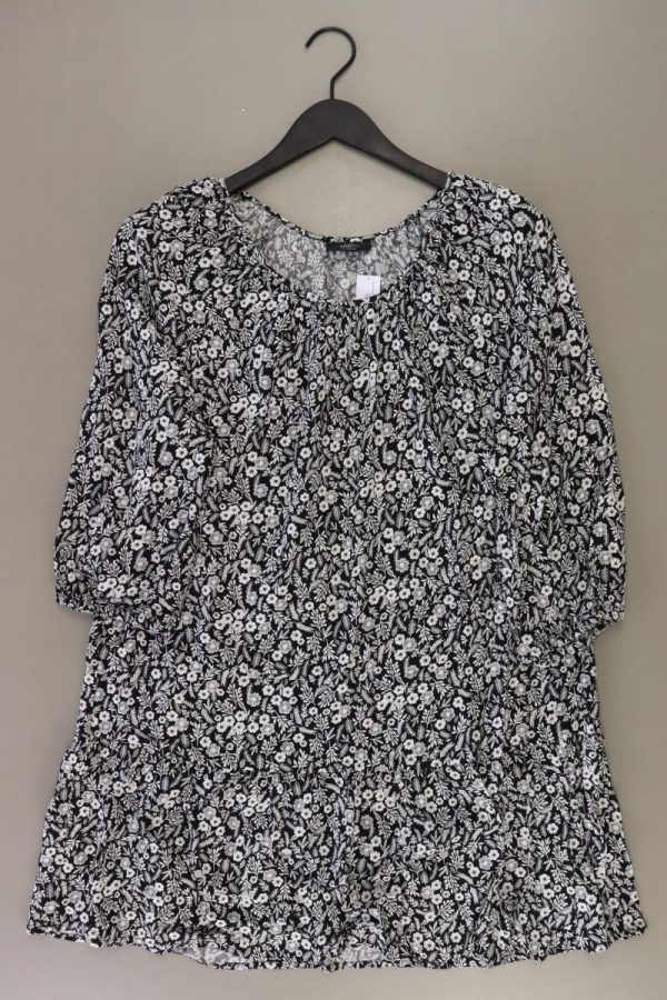 Longbluse Gr. L 3 4 Ärmel schwarz aus Viskose Online