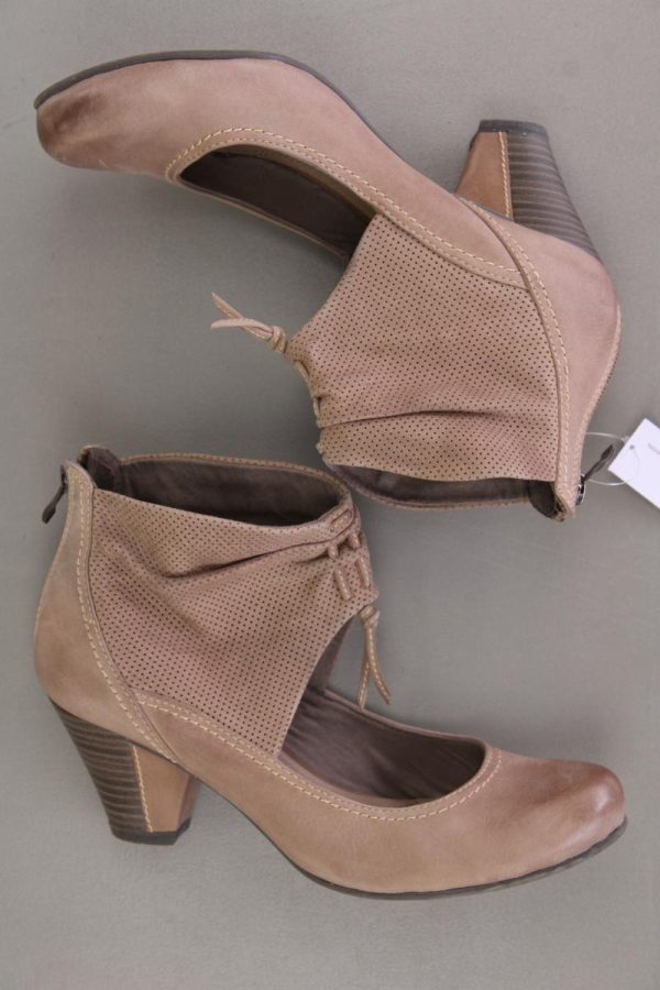Marco Tozzi Pumps Gr. 37 braun aus Leder Mode – Bild 2