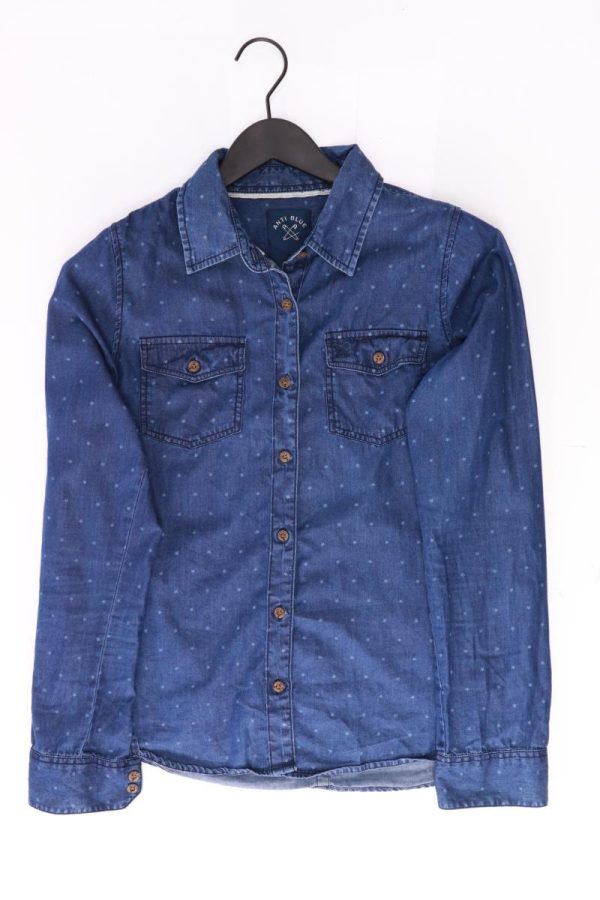 Anti Blue Langarmbluse Gr. L blau aus Baumwolle Rabatt