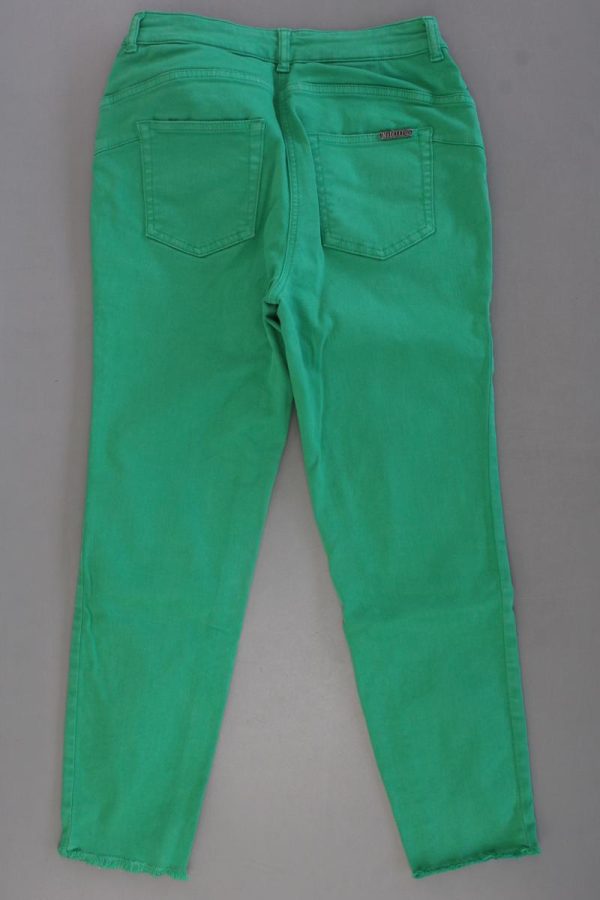 Madeleine Regular Jeans Gr. Kurzgröße 19 grün aus Baumwolle Online – Bild 3