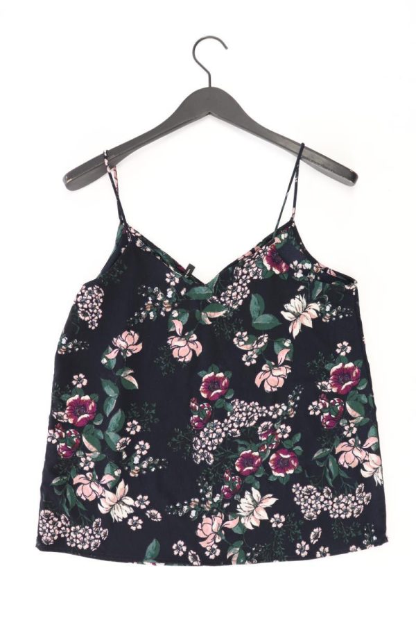 Vero Moda Spaghetti-Top Gr. M mit Blumenmuster schwarz aus Polyester Online-Verkauf – Bild 2