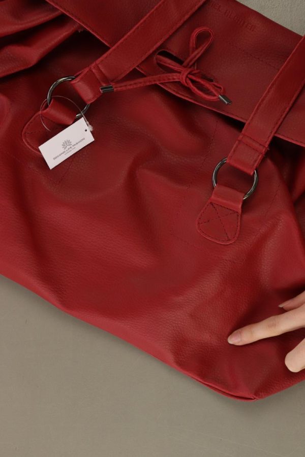 Daniel Hechter Schultertasche rot aus Polyurethan Online-Schn?ppchen – Bild 3