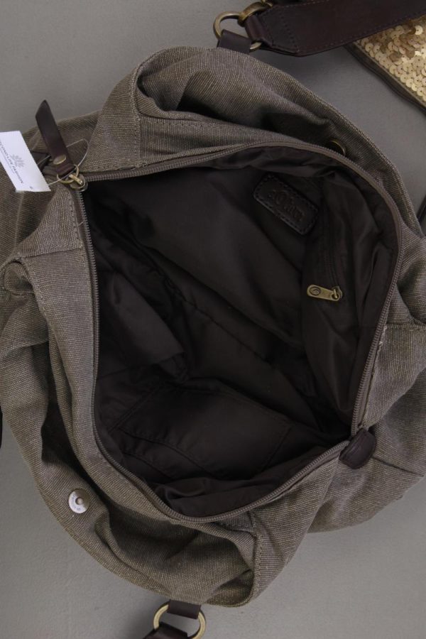 s.Oliver Henkeltasche mit Pailletten braun Angebot – Bild 3