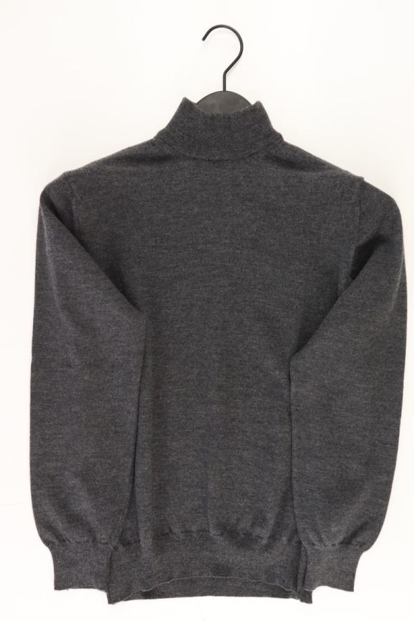 Burton of London Rollkragenpullover Gr. M neuwertig grau aus Wolle Online-Schn?ppchen