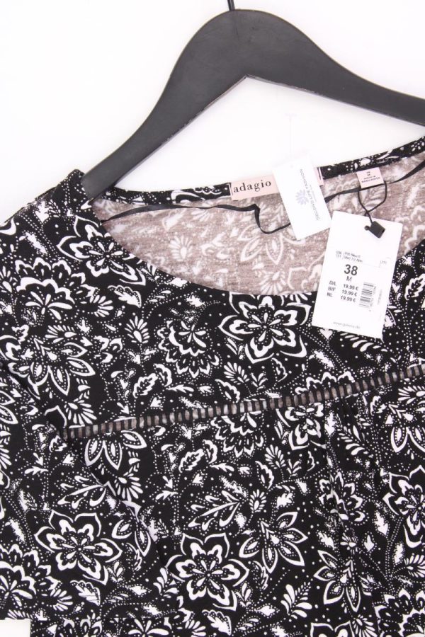 Adagio Printshirt Gr. 38 mit Blumenmuster neu mit Etikett Neupreis: 19,99€! Im Angebot – Bild 2