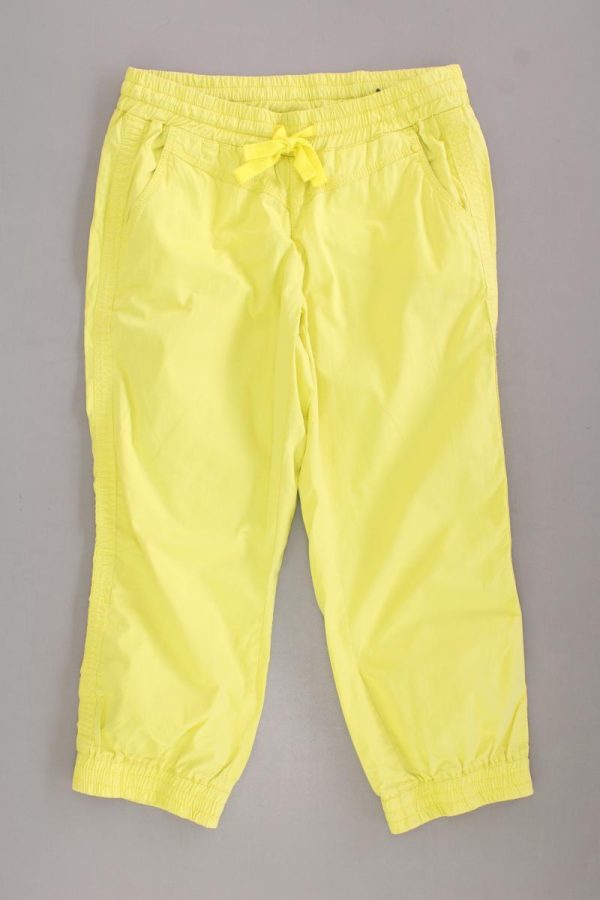 Street One 7 8 Hose Gr. 36 L22 gelb aus Baumwolle Schn?ppchen