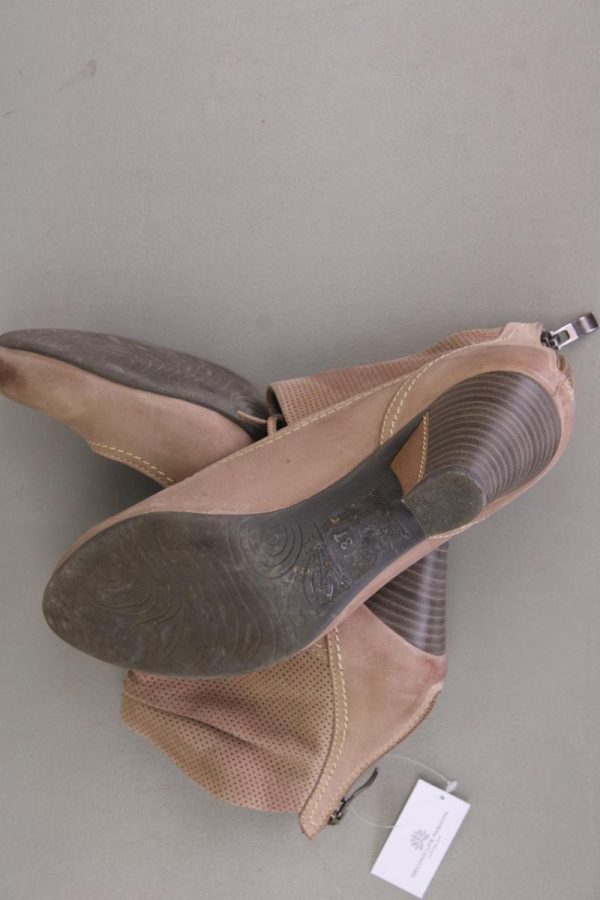 Marco Tozzi Pumps Gr. 37 braun aus Leder Mode – Bild 4