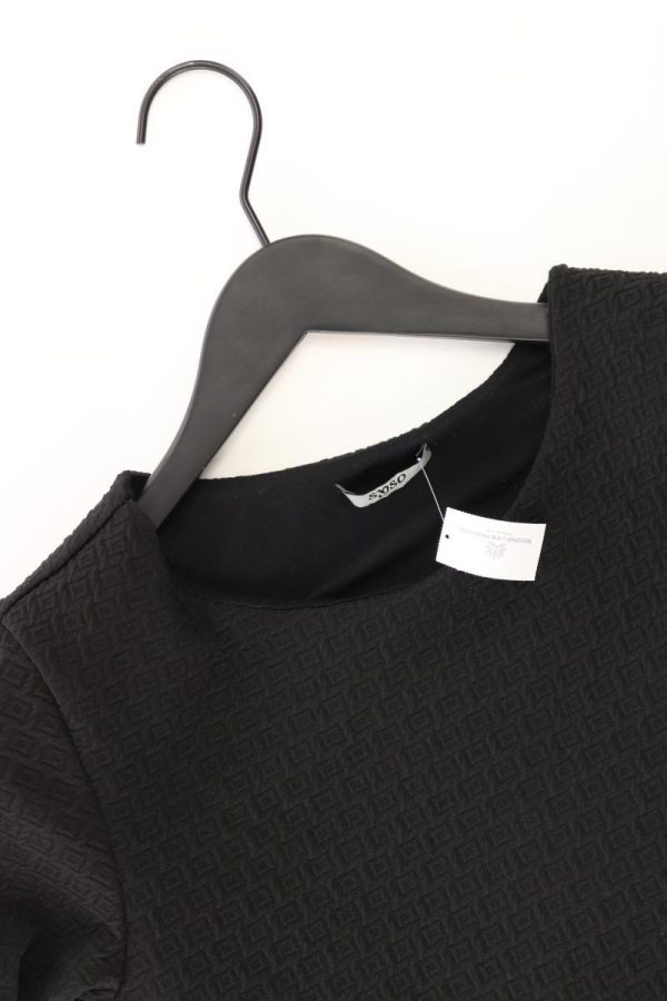 Sysò Bolzano Kleid Gr. S 3 4 Ärmel schwarz aus Polyester Schn?ppchen – Bild 3