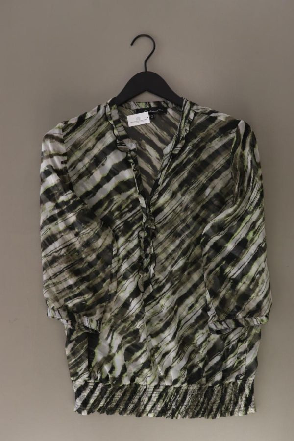 one touch Regular Tunika Gr. 42 grün aus Polyester Schn?ppchen