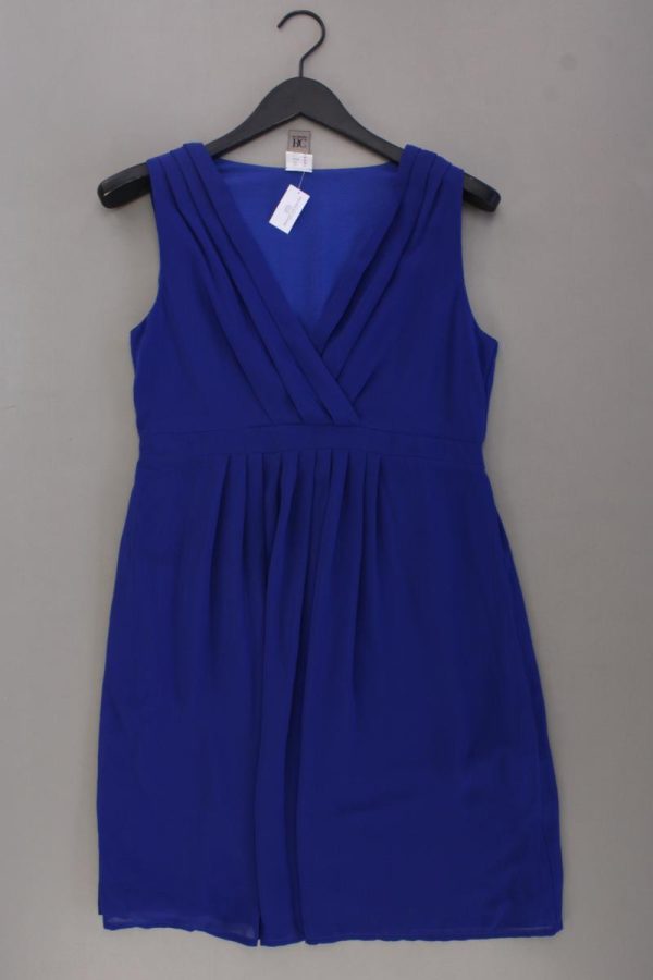 Best Connections Abendkleid Gr. 40 neuwertig Träger blau aus Viskose Online