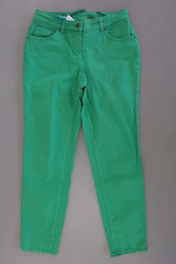 Madeleine Regular Jeans Gr. Kurzgröße 19 grün aus Baumwolle Online