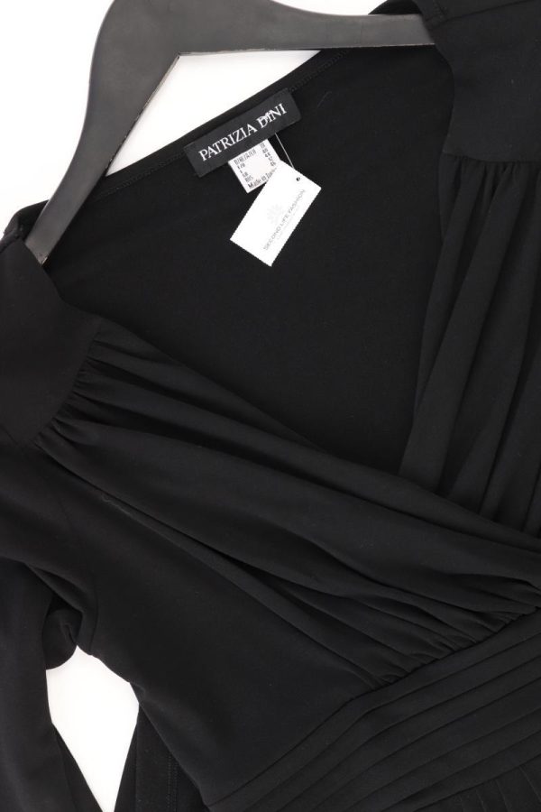 Patrizia Dini Langarmkleid Gr. 38 schwarz aus Polyester Angebot – Bild 3