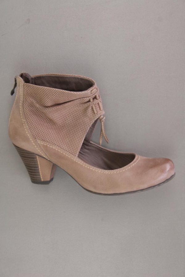 Marco Tozzi Pumps Gr. 37 braun aus Leder Mode