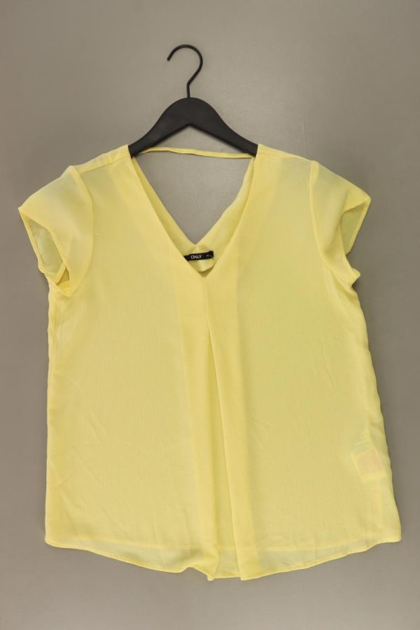 Only Kurzarmbluse Gr. 36 gelb aus Polyester Angebot