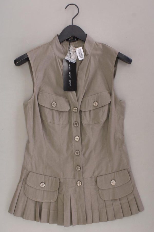 Apart Ärmellose Bluse Gr. 38 neu mit Etikett braun aus Baumwolle Online