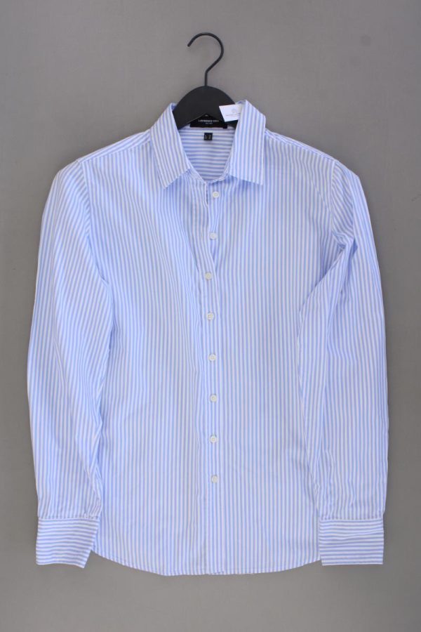 Lawrence Grey Langarmbluse Gr. 42 gestreift blau aus Baumwolle Schn?ppchen