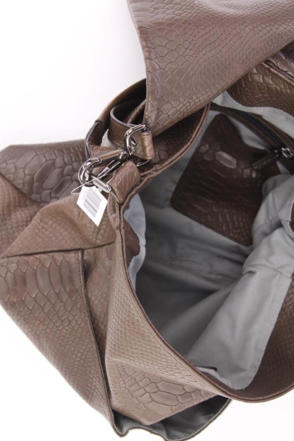 Petra Dieler Tasche braun aus Kunstleder Rabatt – Bild 3