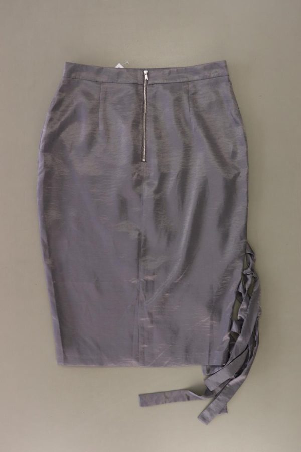 MISSGUIDED Midirock Gr. 38 grau aus Polyester Online-Verkauf – Bild 2