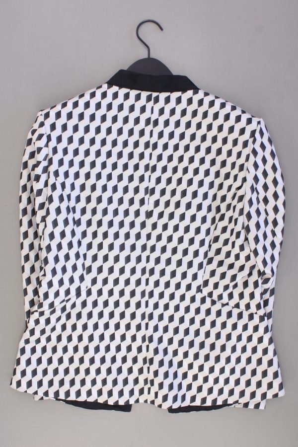 Select by Hermann Lange Regular Blazer Gr. 44 geometrisches Muster grau Online – Bild 3