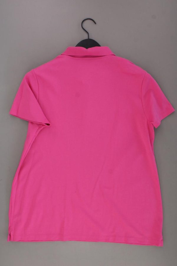 Lands  End Poloshirt Gr. L neuwertig Kurzarm pink aus Baumwolle Angebot – Bild 3