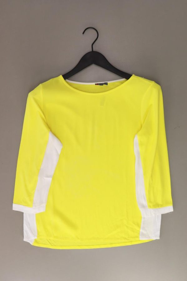 Street One Regular Bluse Gr. 38 3 4 Ärmel gelb aus Viskose Rabatt